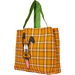 Disney - Pluto 95th Anniversary Plaid 15" Canvas Tote Bag Handbags Loungefly