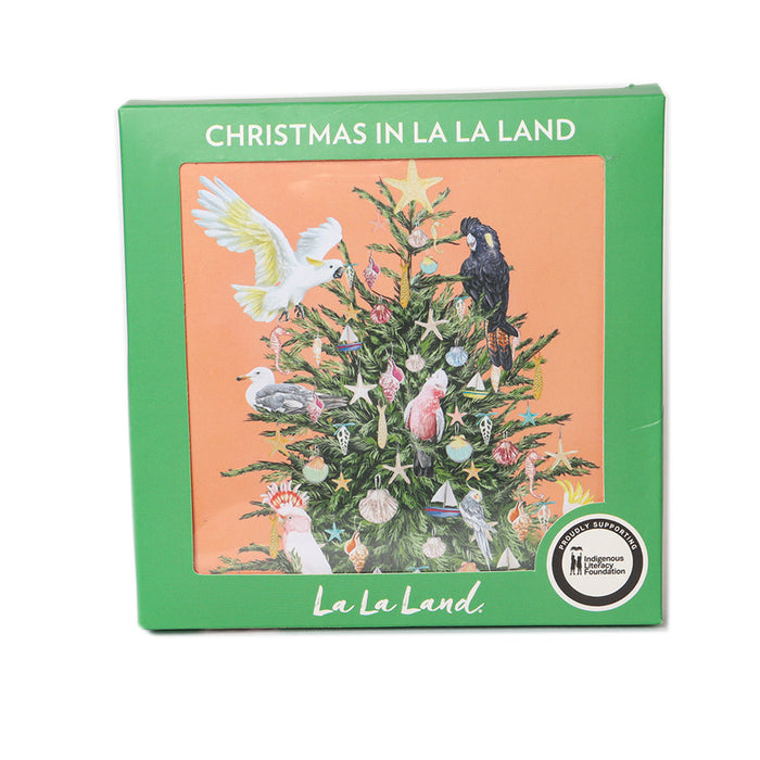 La La Land Christmas Card Set - Christmas 6pc