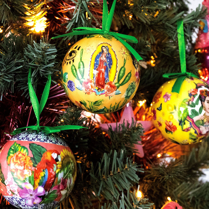 La La Land Bauble Set - Mexican Folklore Christmas La La Land   