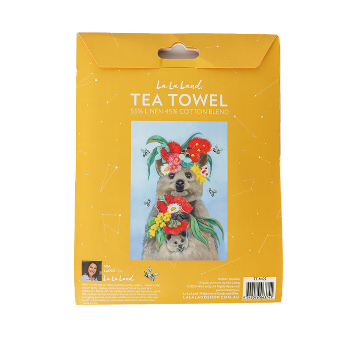 La La Land Tea Towel - Mother Quokka Homewares La La Land   