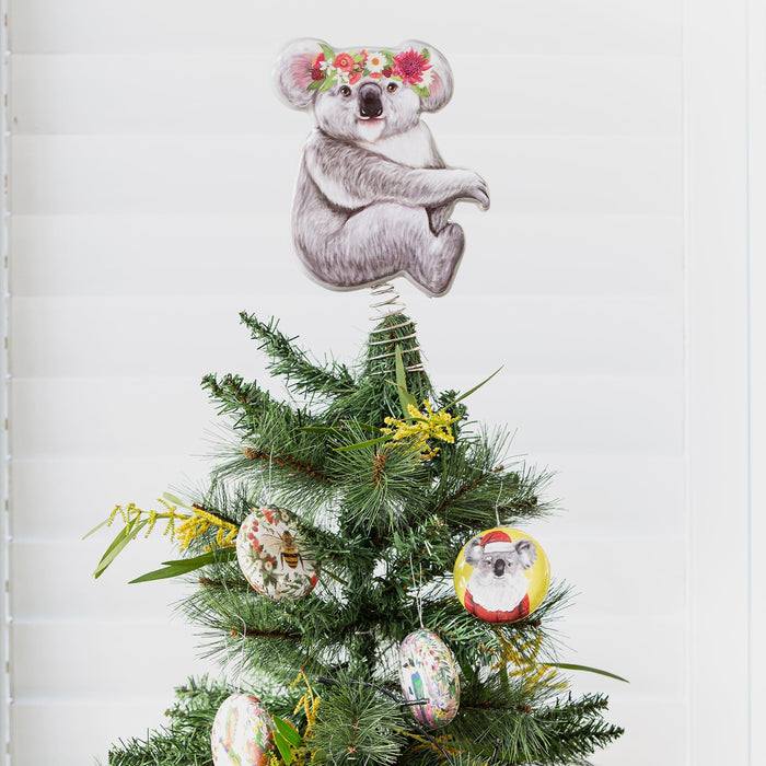 La La Land Christmas Tree Topper - Koala Christmas La La Land   