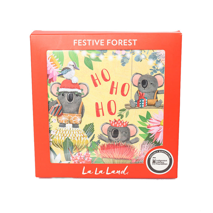 La La Land Christmas Card Set - Festive Forest Greeting Cards La La Land   