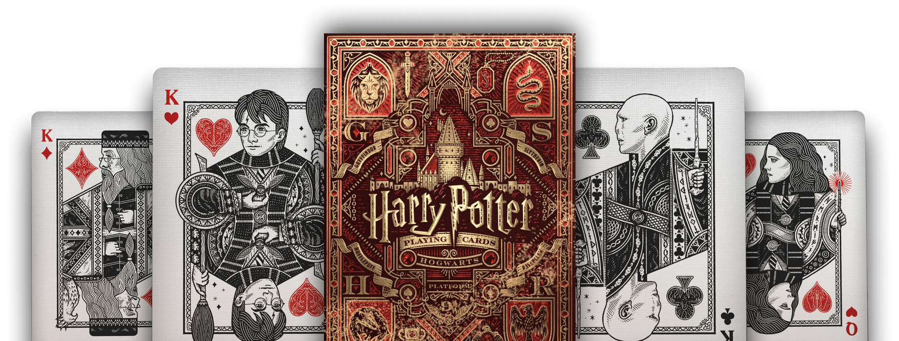 Theory11 Playing Cards - Harry Potter - Yellow