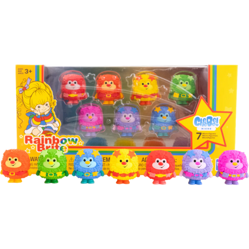 Rainbow Brite - Colour Sprite CheeBee! Micro 1.5" Set 7-Pack Toys & Games Ikon Collectables
