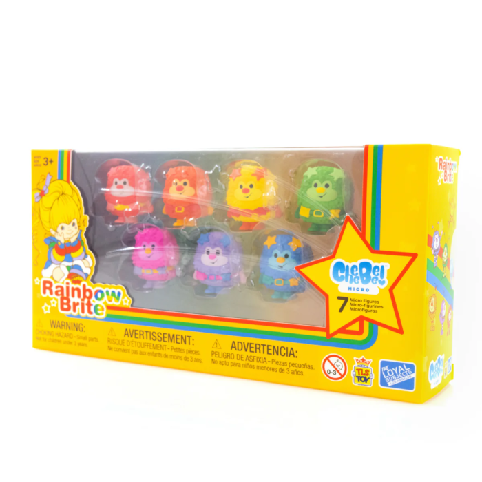 Rainbow Brite - Colour Sprite CheeBee! Micro 1.5" Set 7-Pack Toys & Games Ikon Collectables