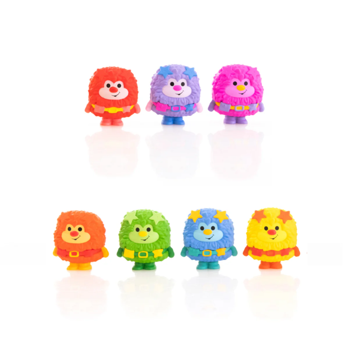 Rainbow Brite - Colour Sprite CheeBee! Micro 1.5" Set 7-Pack Toys & Games Ikon Collectables