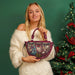 Vendula London Winged Bag - Christmas Library Handbags Vendula London