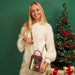 Vendula London Book Box Bag - Christmas Library Handbags Vendula London