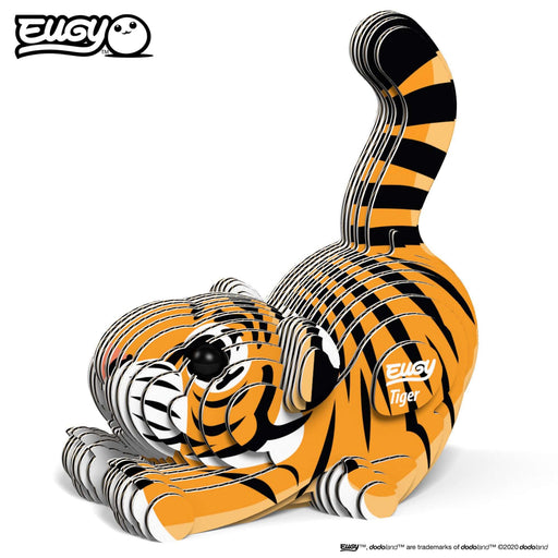 Eugy DoDoLand Tiger 3D Puzzle Collectible Model Puzzles Eugy Dodoland   