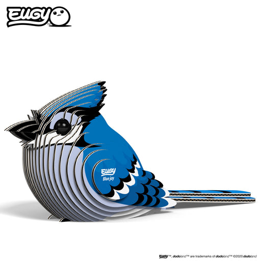 Eugy DoDoLand Blue Jay 3D Puzzle Collectible Model Uncommon Collective Store