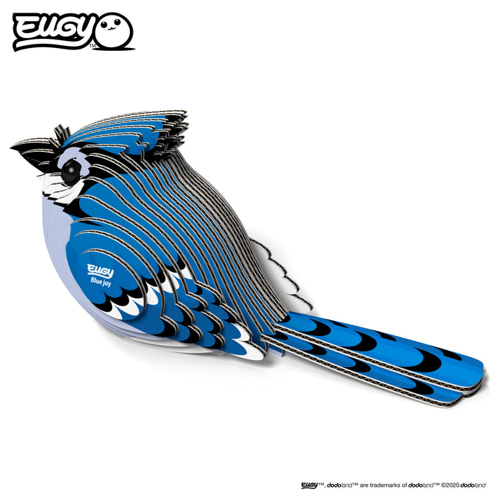 Eugy DoDoLand Blue Jay 3D Puzzle Collectible Model Uncommon Collective Store