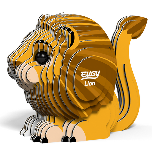 Eugy DoDoLand Lion 3D Puzzle Collectible Model Puzzles Eugy Dodoland   