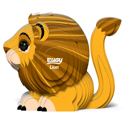 Eugy DoDoLand Lion 3D Puzzle Collectible Model Puzzles Eugy Dodoland   