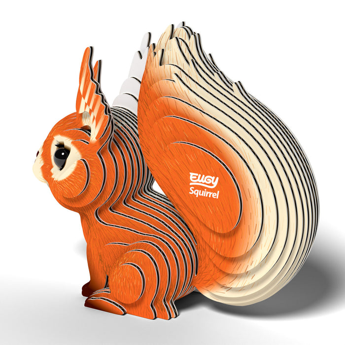 Eugy Dodoland - Squirrel 3D Puzzle Collectible Model Puzzles Eugy Dodoland   