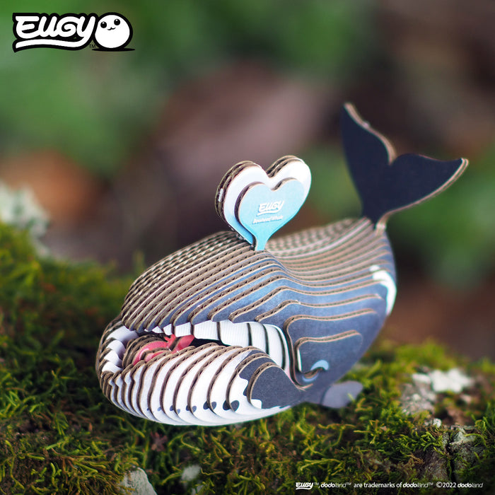 Eugy Dodoland - Bowhead Whale 3D Puzzle Collectible Model Puzzles Eugy Dodoland   