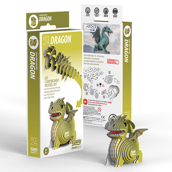 Eugy Dodoland - Dragon 3D Puzzle Collectible Model Uncommon Collective Store