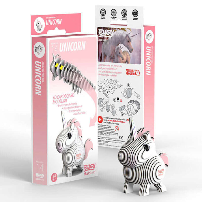 DoDoLand Unicorn 3D Puzzle Collectible Model Uncommon Collective Store
