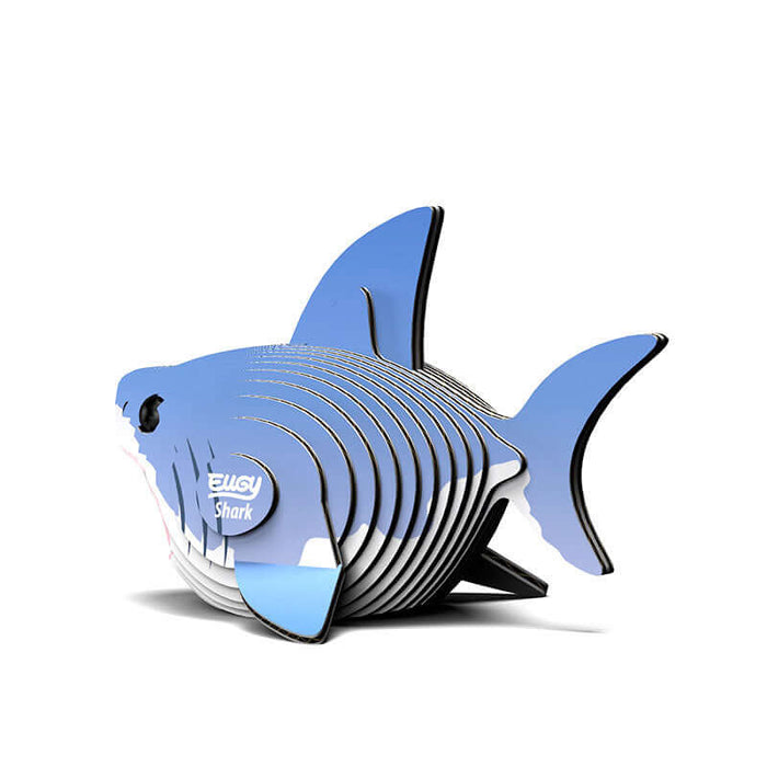 Eugy DoDoLand Shark 3D Puzzle Collectible Model Puzzles Eugy Dodoland   