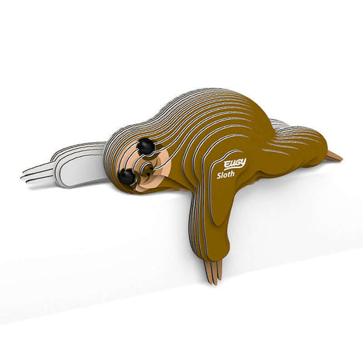 Eugy DoDoLand Sloth 3D Puzzle Collectible Model Puzzles Eugy Dodoland   