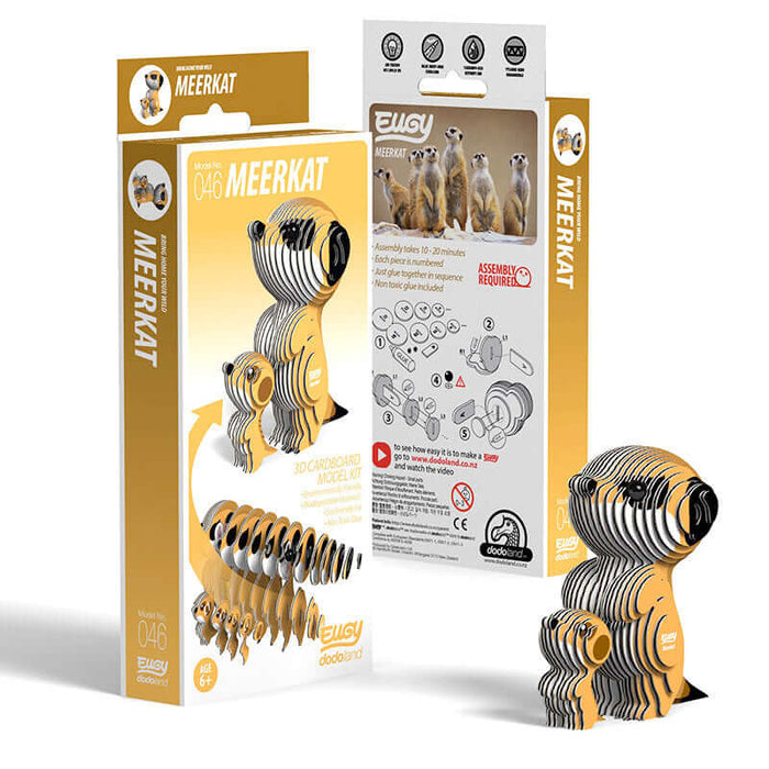 DoDoLand Meerkat 3D Puzzle Collectible Model Uncommon Collective Store