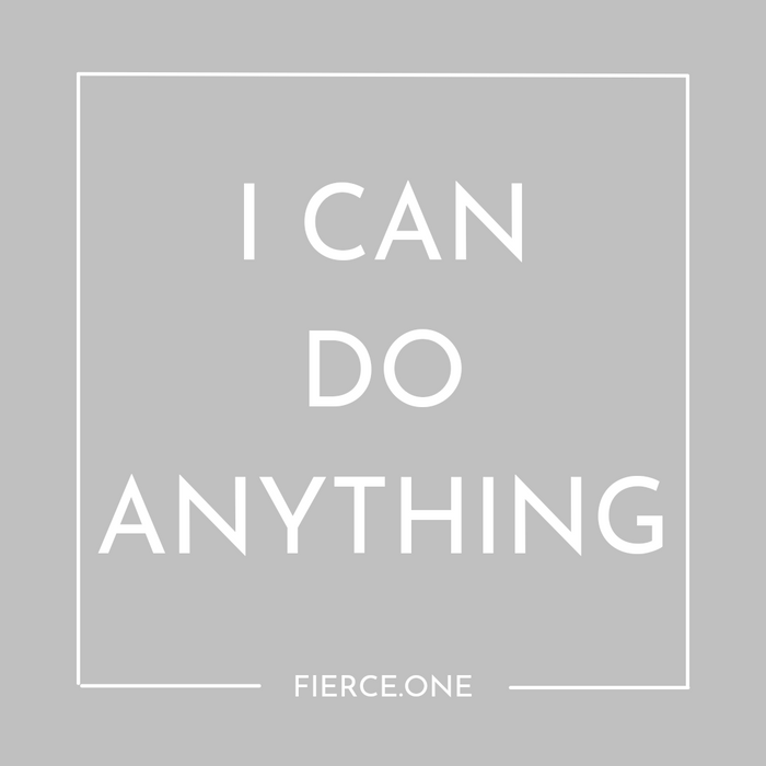 Silver Bangle Engraved - 'I Can Do Anything' Uncommon Collective Store