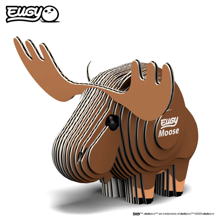 Eugy DoDoLand Moose 3D Puzzle Collectible Model Uncommon Collective Store