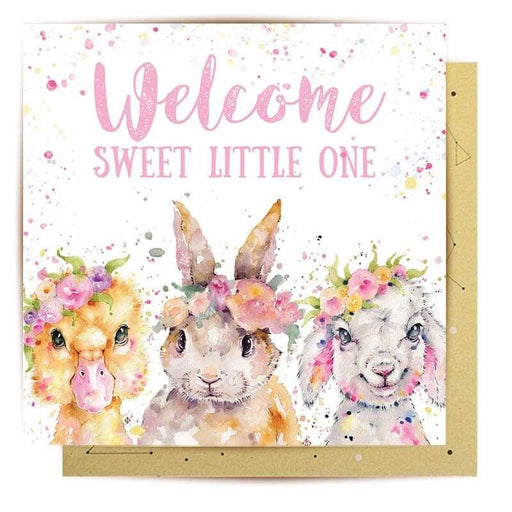 La La Land Greeting Card Spring Babies Greeting Cards La La Land   