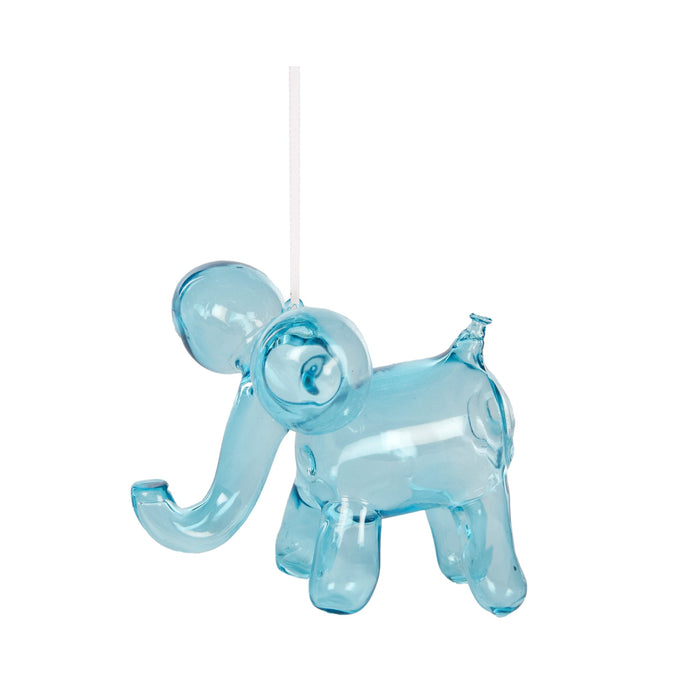 Blue Elephant Balloon Hanging Ornament Holiday Ornaments Holly And Ivy   