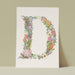 Lilly Perrott - Alphabet Botanitcal D Uncommon Collective Store
