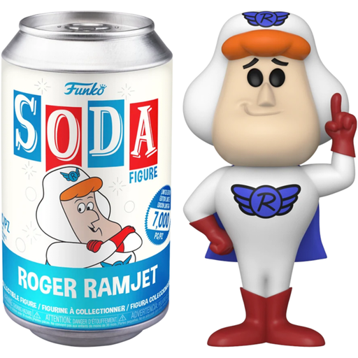 Roger Ramjet (with chase) Vinyl Soda by Funko Collectibles Funko   