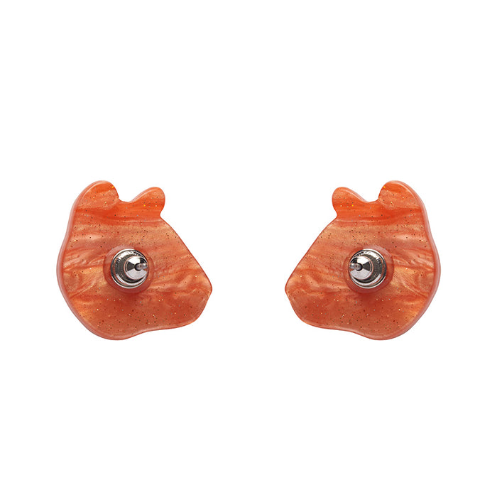 Erstwilder X Pete Cromer - The Tranquil Tiger Earrings Uncommon Collective Store