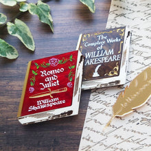 Hello Crumpet - Complete Works of William Shakespeare Book Brooch