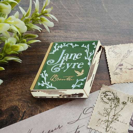 Hello Crumpet - Jane Eyre Book Brooch Brooches & Lapel Pins Hello Crumpet   