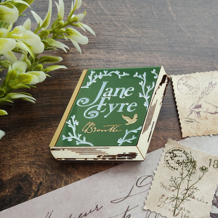 Hello Crumpet - Jane Eyre Book Brooch