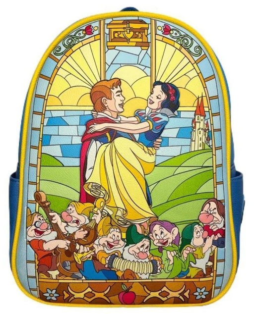 Loungefly Snow White - Stained Glass Mini Backpack Accessories Loungefly   