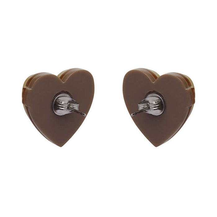 Erstwilder Earrings - Paris Holiday - Heart of Cache Stud Earrings Uncommon Collective Store