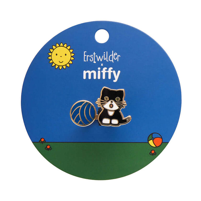 Erstwilder X Miffy - Miffy's Kitten Enamel Ring - LARGE Rings Erstwilder   