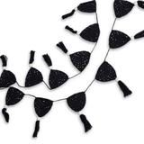 O.B. Designs Flag Crochet Bunting - Black Decor & Art OB Designs   