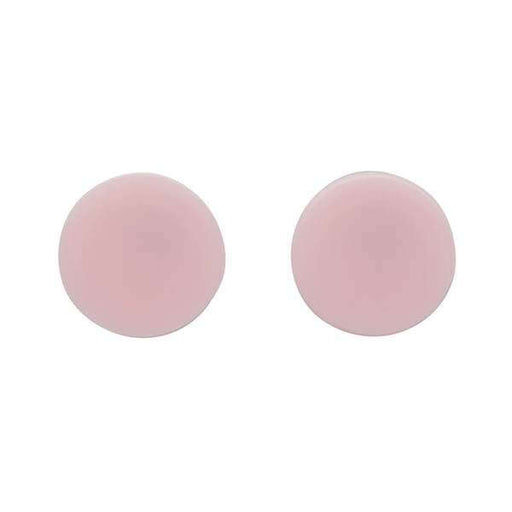 Erstwilder Essentials Circle Solid Resin Earrings - Pink Earrings Erstwilder   