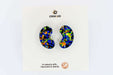 Cringer Bean Earring Studs - Choose Colour Earrings Cringer Blue  