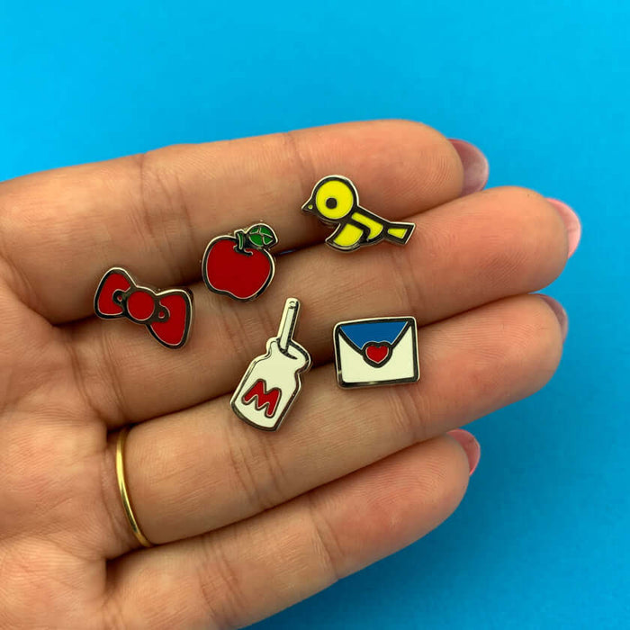 Erstwilder X Hello Kitty - 5 Piece Mini Back To School Pin Set Uncommon Collective Store