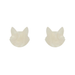 Erstwilder Essentials - Cat Earrings - White Ripple Uncommon Collective Store