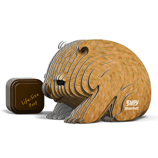 Eugy DoDoLand Wombat 3D Puzzle Collectible Model Puzzles Eugy Dodoland   