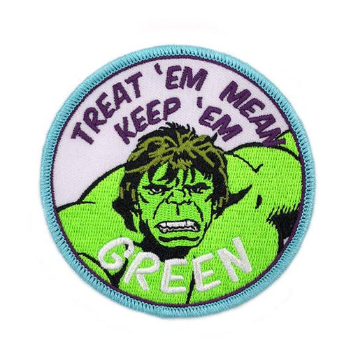 Treat 'Em Mean - Embroidered Patch Patches Stupid Krap   