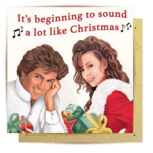 La La Land Greeting Card - Sounds Like Christmas Greeting Cards La La Land   