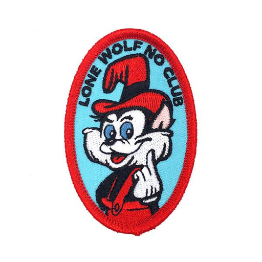 Lone Wolf Club- Embroidered Patch Patches Stupid Krap   